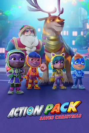 Watch Free The Action Pack Saves Christmas (2022)